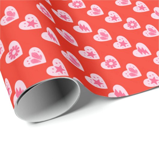 Hearts ラッピングペーパー (ロールコーナー)