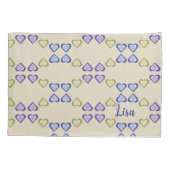 Hearts 枕カバー (裏面)