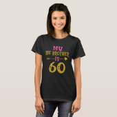 Hearts 60th Bday For Big Brother From Sister Broth Tシャツ (正面フル)