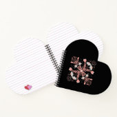 Hearts and Daisy Notebook ノートブック (内部)