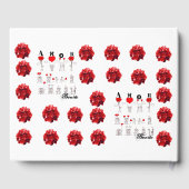 hearts and flowers ゲストブック (裏面)