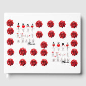 hearts and flowers ゲストブック (正面)