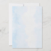 Hearts balloons  Baby Shower  Invitation 招待状 (裏面)