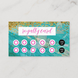 Hearts Beauty Salon Spa Loyalty ロイヤリティカード