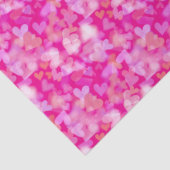 Hearts Bokeh Pattern Pink 薄葉紙 (詳細)