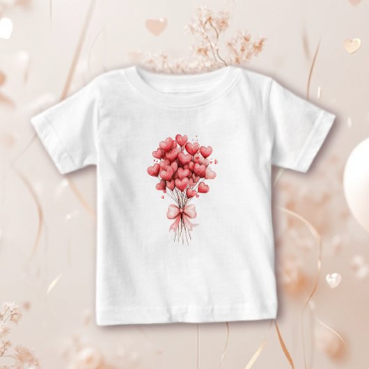 Hearts Bouquet ベビーTシャツ