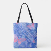 Hearts & Butterfly - All Over Print Tote トートバッグ (裏面)