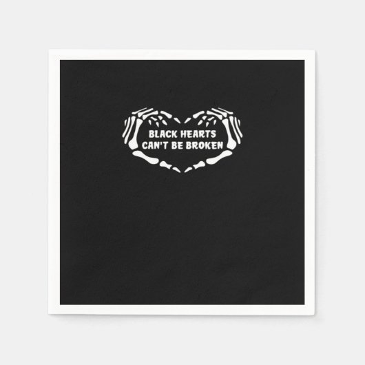 Hearts Can't Classic スタンダードカクテルナプキン (正面)