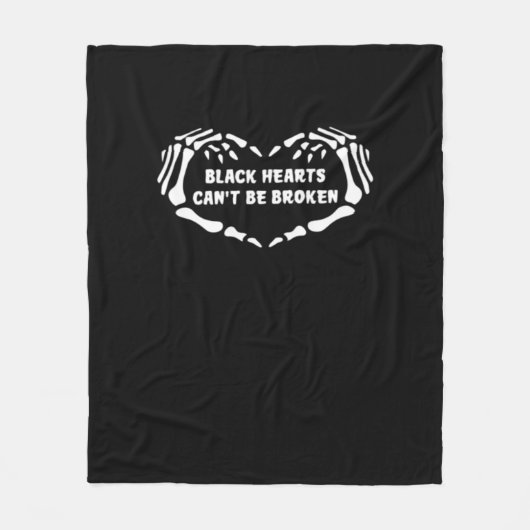 Hearts Can't Classic フリースブランケット (正面)