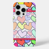hearts cute Case-Mate iPhoneケース (裏面)