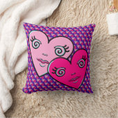 Hearts Design クッション (ブランケット)