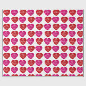 Heart's Desire Valentine’s Wrapping Paper ラッピングペーパー (フラット)