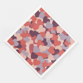 Hearts Dinner Napkins (コーナー)