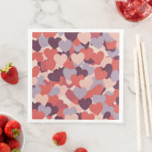 Hearts Dinner Napkins (インサイチュ)