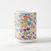 Hearts in the Morning Collection Design コーヒーマグカップ (中央)