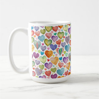 Hearts in the Morning Collection Design コーヒーマグカップ