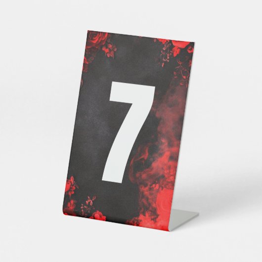 Hearts in the sand destination beach wedding table 台座サイン (正面)