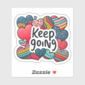 Hearts Inspire Resilience and Motivation シール (シート)