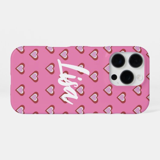 Hearts iPhoneケース (裏面横)