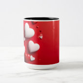 hearts mug ツートーンマグカップ (中央)