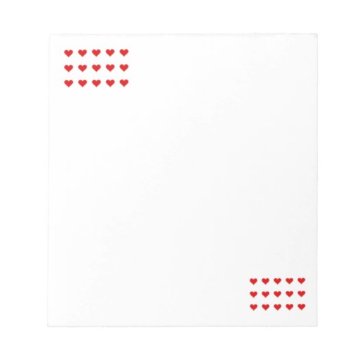 Hearts Notepad ノートパッド (正面)