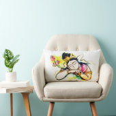 Hearts of Kannon / 観音の心 ランバークッション (椅子)