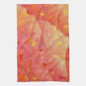 Hearts of Love Abstract Artsy Kitchen Towel キッチンタオル (縦)