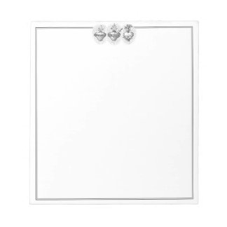 Hearts of the Holy Family Border JMJ Notepad ノートパッド