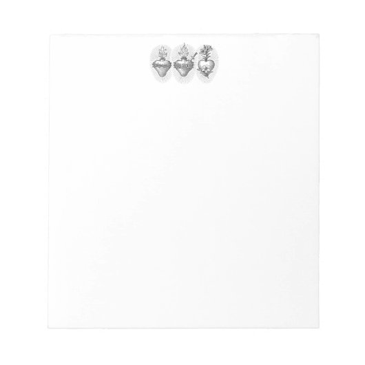 Hearts of the Holy Family JMJ Notepad ノートパッド (正面)