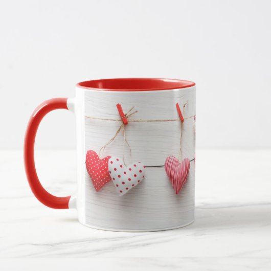 **HEARTS ON A STRING** COFFEE MUT マグカップ (左)