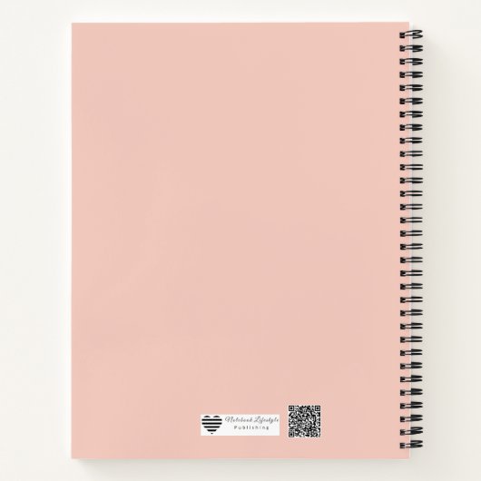 Hearts Over Paris ノートブック (裏面)