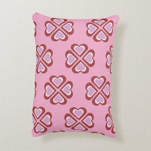 Hearts pattern アクセントクッション (裏面(縦))