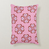 Hearts pattern アクセントクッション (正面(垂直))