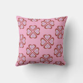 Hearts pattern クッション (裏面)