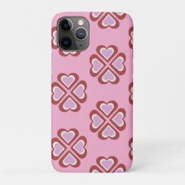 Hearts pattern iPhone 11 proケース