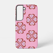 Hearts pattern samsung galaxyケース (裏面)