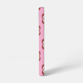 Hearts pattern samsung galaxyケース (左側面)