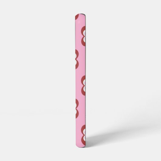 Hearts pattern samsung galaxyケース (左側面)