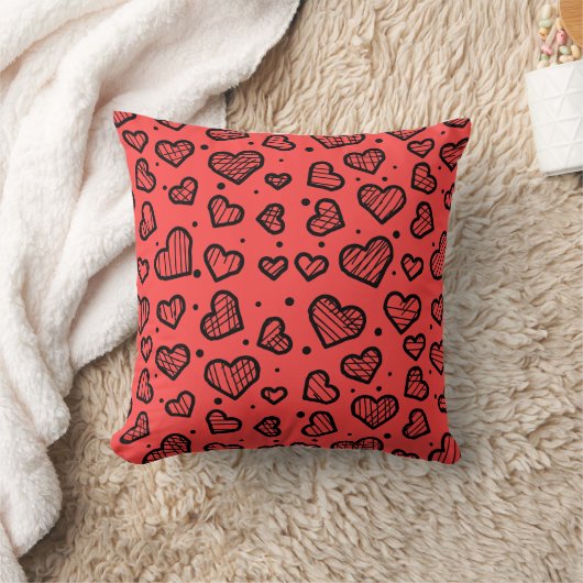 Hearts Pattern - Valentine's Day Inspired  クッション (ブランケット)