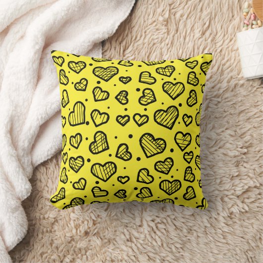 Hearts Pattern - Valentine's Day Inspired  クッション (ブランケット)