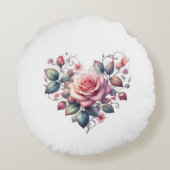 hearts roses ラウンドクッション (裏面)