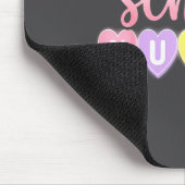 Hearts School Nurse Medical Istant Valentines Day  マウスパッド (コーナー)