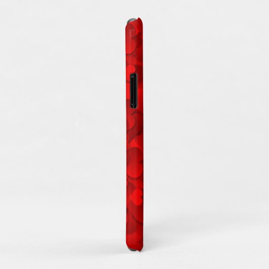 Hearts Texture Pattern Case-Mate iPhoneケース (裏面/右)