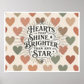 Hearts That Shine Brighter Than Any Star ポスター (正面)
