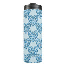 Hearts tumbler