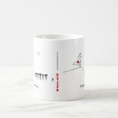 HeartsAndAll著スーパーヒーローのハート コーヒーマグカップ (中央)