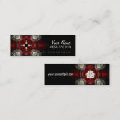 HeartStarプロファイル/名刺 スキニー名刺 (正面/裏面)