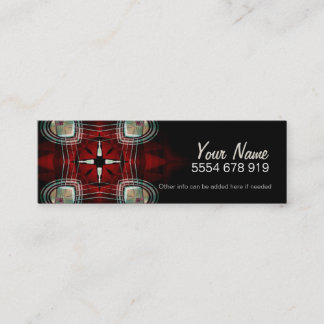 HeartStarプロファイル/名刺 スキニー名刺