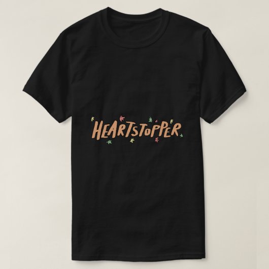 Heartstopper Leaves Sticker Tシャツ (デザイン正面)