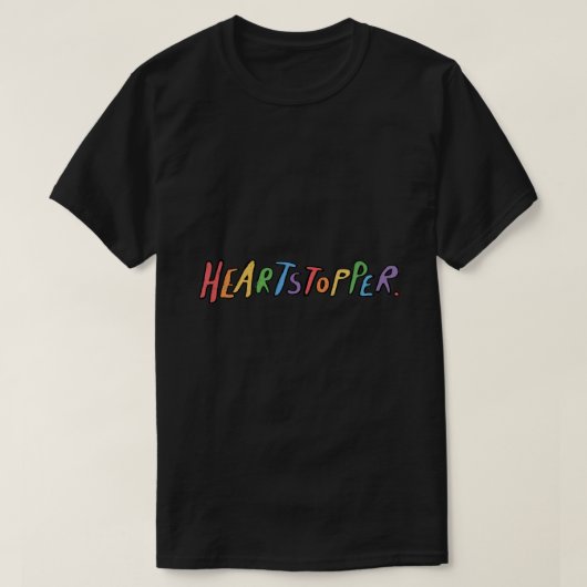 Heartstopper Sticker Tシャツ (デザイン正面)